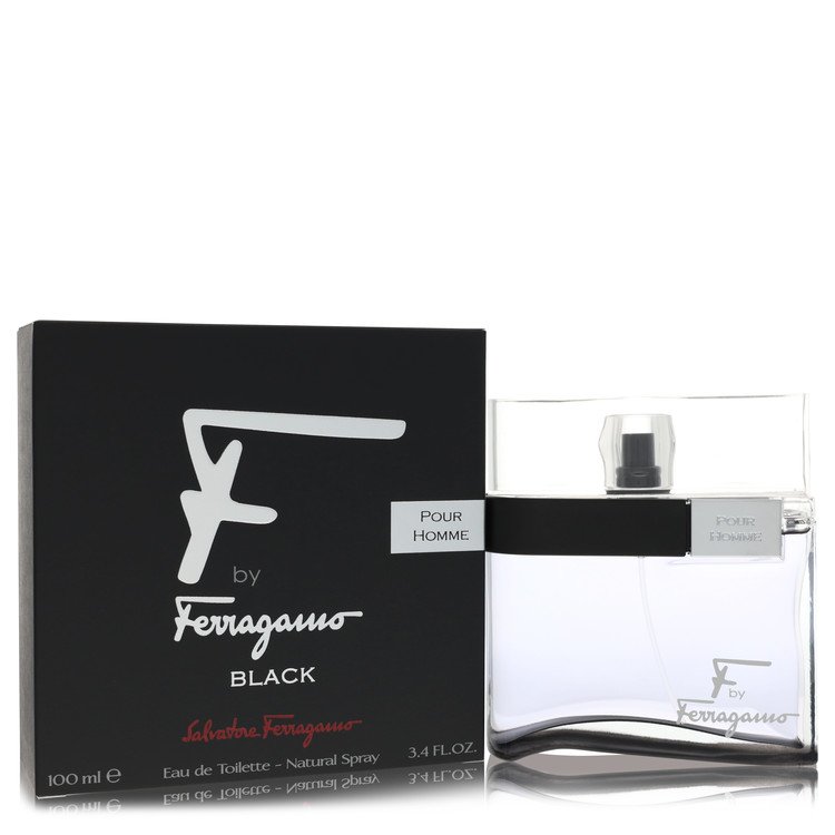 Salvatore Ferragamo F Black Men's Eau De Toilette 3.4 FL OZ | 100 ML