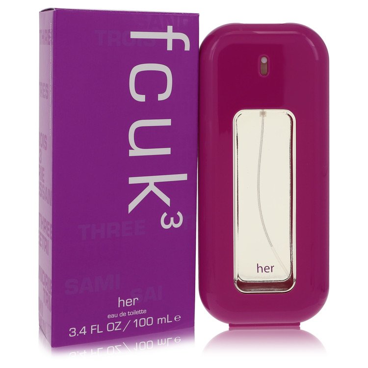 French Connection Fcuk 3 Women's Eau De Toilette 3.4 FL OZ | 100 ML