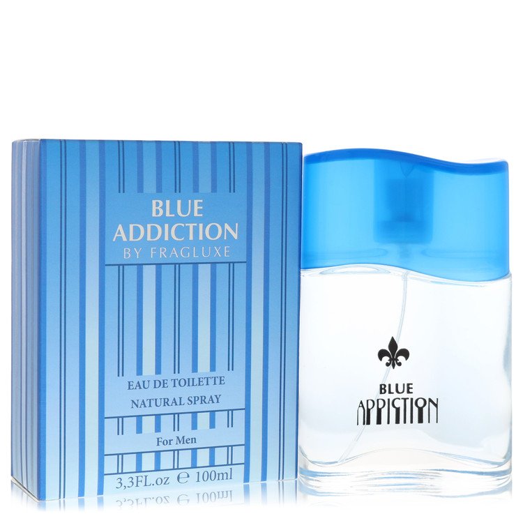 Fragluxe Blue Addiction Men's Eau De Toilette 3.3 FL OZ | 100 ML