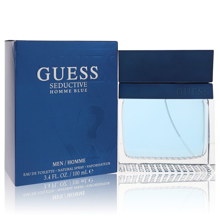 Guess Seductive Homme Blue Men's Eau De Toilette 3.4 FL OZ | 100 ML