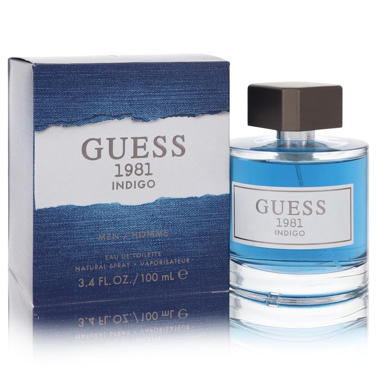 Guess 1981 Indigo Men's Eau De Toilette 3.4 FL OZ | 100 ML