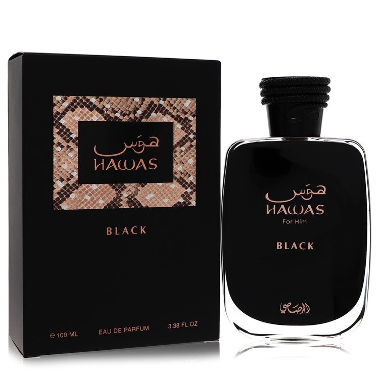 Rasasi Hawas Black Eau De Parfum 3.3 FL OZ | 100 ML