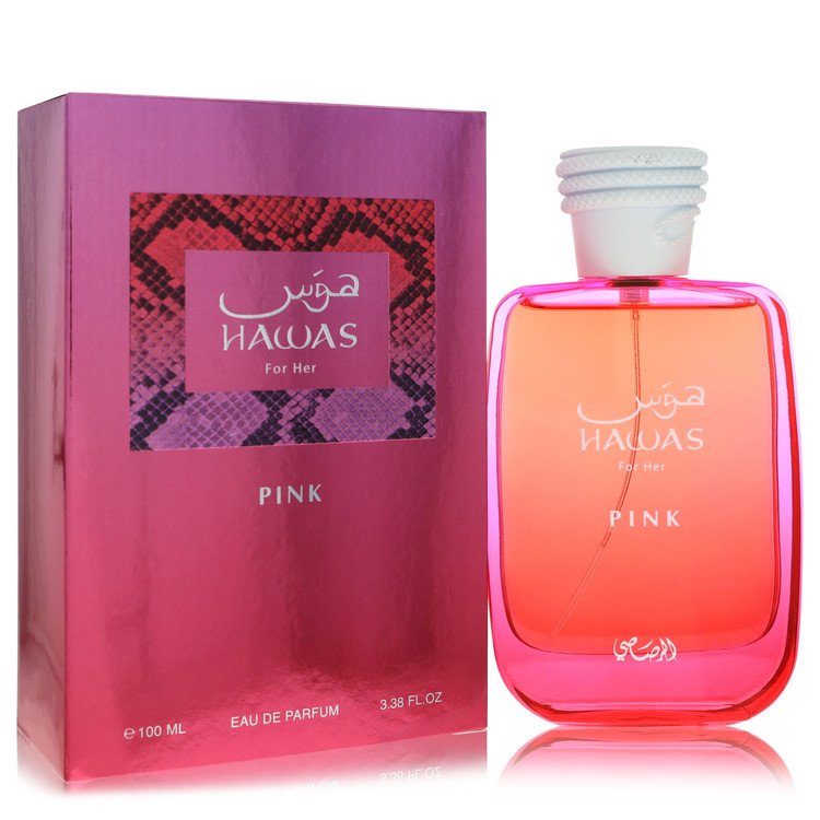 Rasasi Hawas Pink Eau De Parfum 3.4 FL OZ | 100 ML
