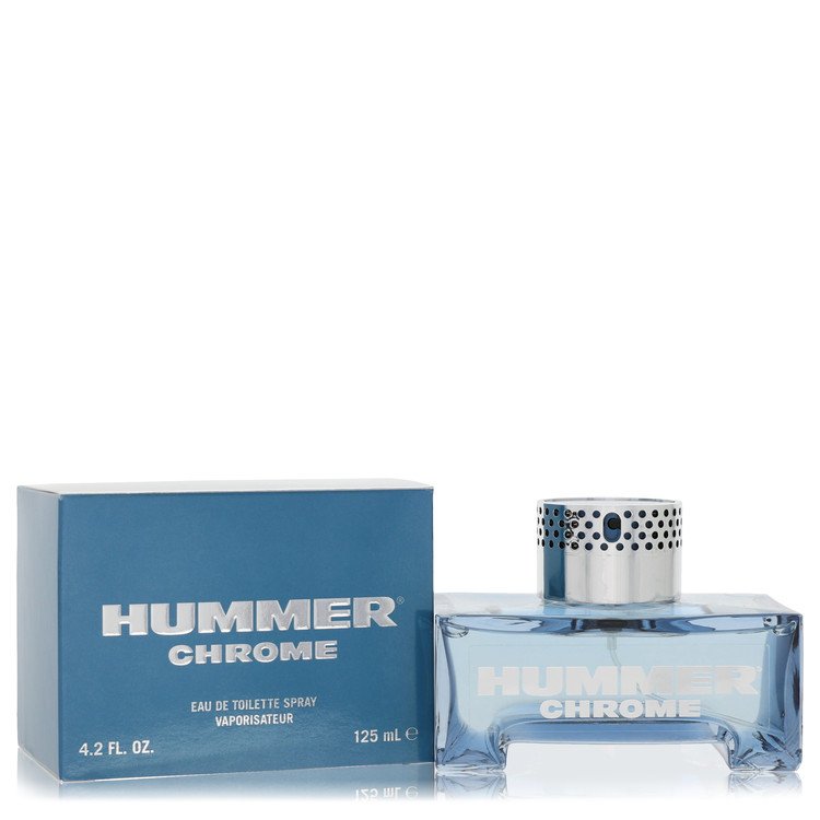 Hummer Chrome Men's Eau De Toilette 4.2 FL OZ | 125 ML