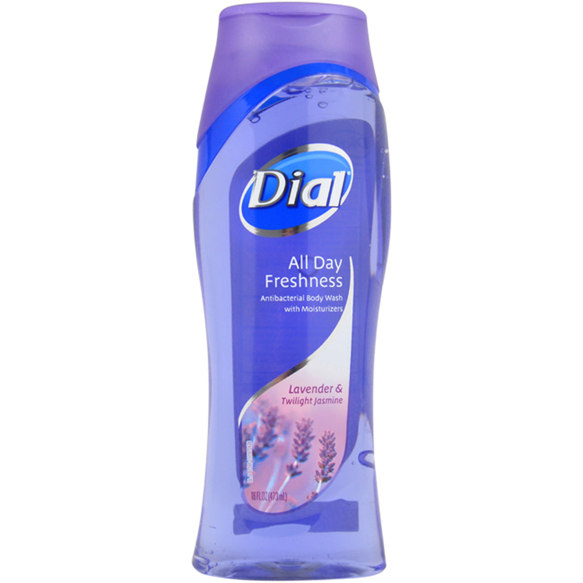Dial All Day Freshness Lavender And Twilight Jasmine Body Wash Unisex Body Washes 16 FL OZ | 473 ML