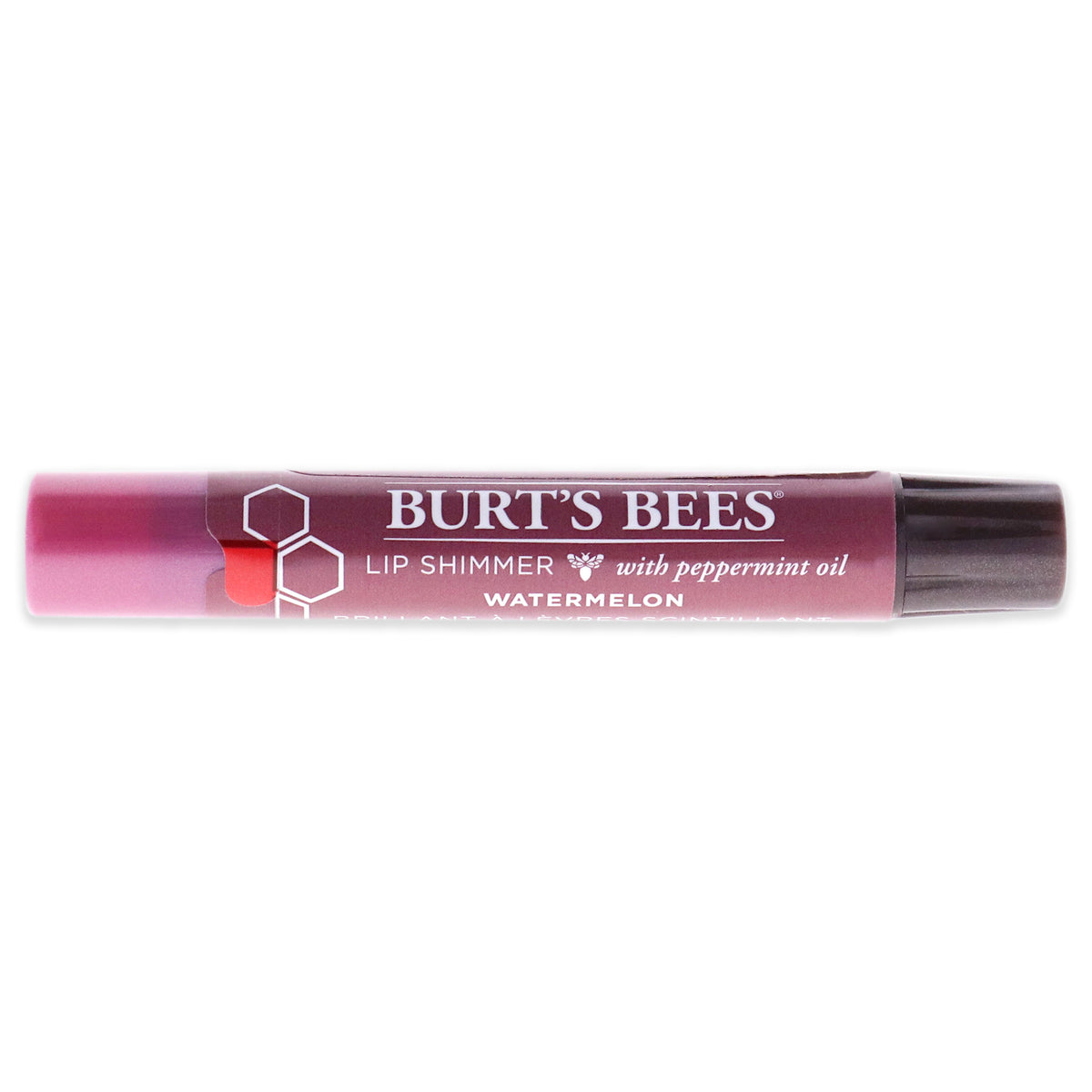 Burts Bees Lip Shimmer Watermelon Women's Lip Butters 0.09 FL OZ | 2.6 ML