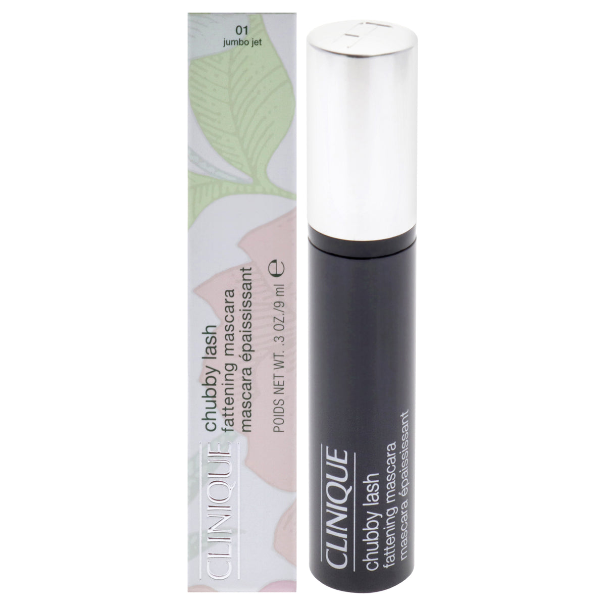Clinique Chubby Lash Fattening Mascara 01 Jumbo Jet Women's Mascara 0.3 OZ | 9 ML