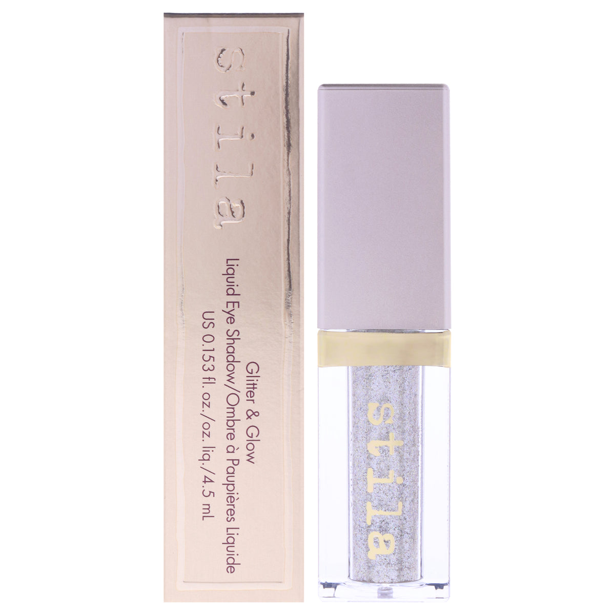 Stila Glitter and Glow Liquid Eye Shadow - Diamond Dust Women's Eye Shadow 0.153 FL OZ | 4.5 ML