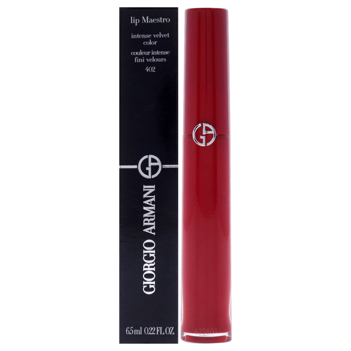 Giorgio Armani Lip Maestro Intense Velvet Color 402 Chinese Lacquer Women's Lipstick 0.22 FL OZ | 6.5 ML