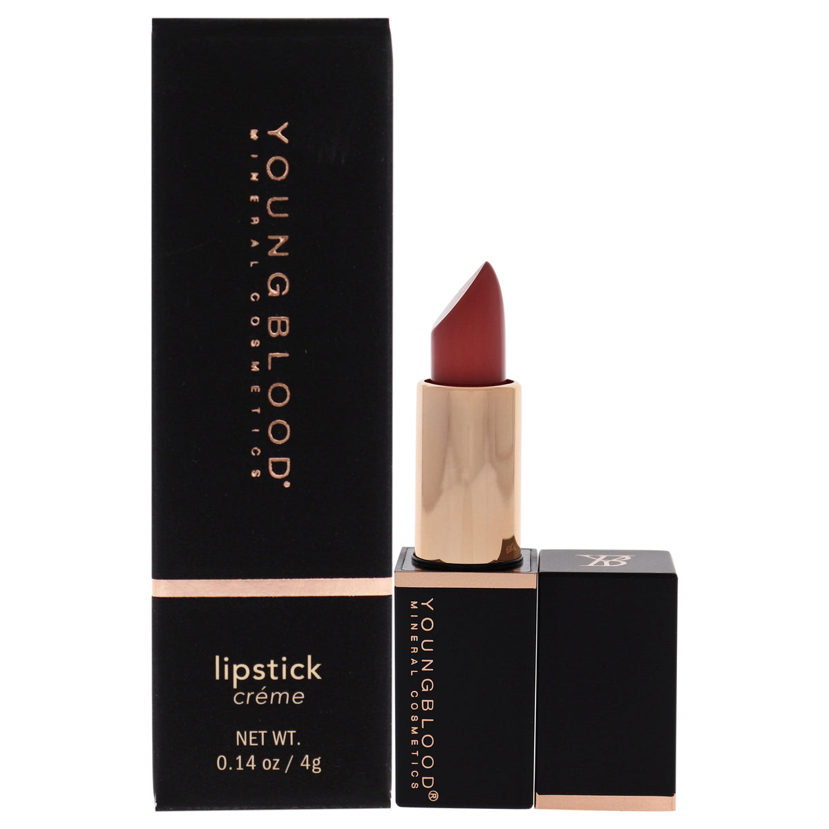 Youngblood Mineral Creme Lipstick - Cedar Women's Lipstick 0.14 OZ | 4 G