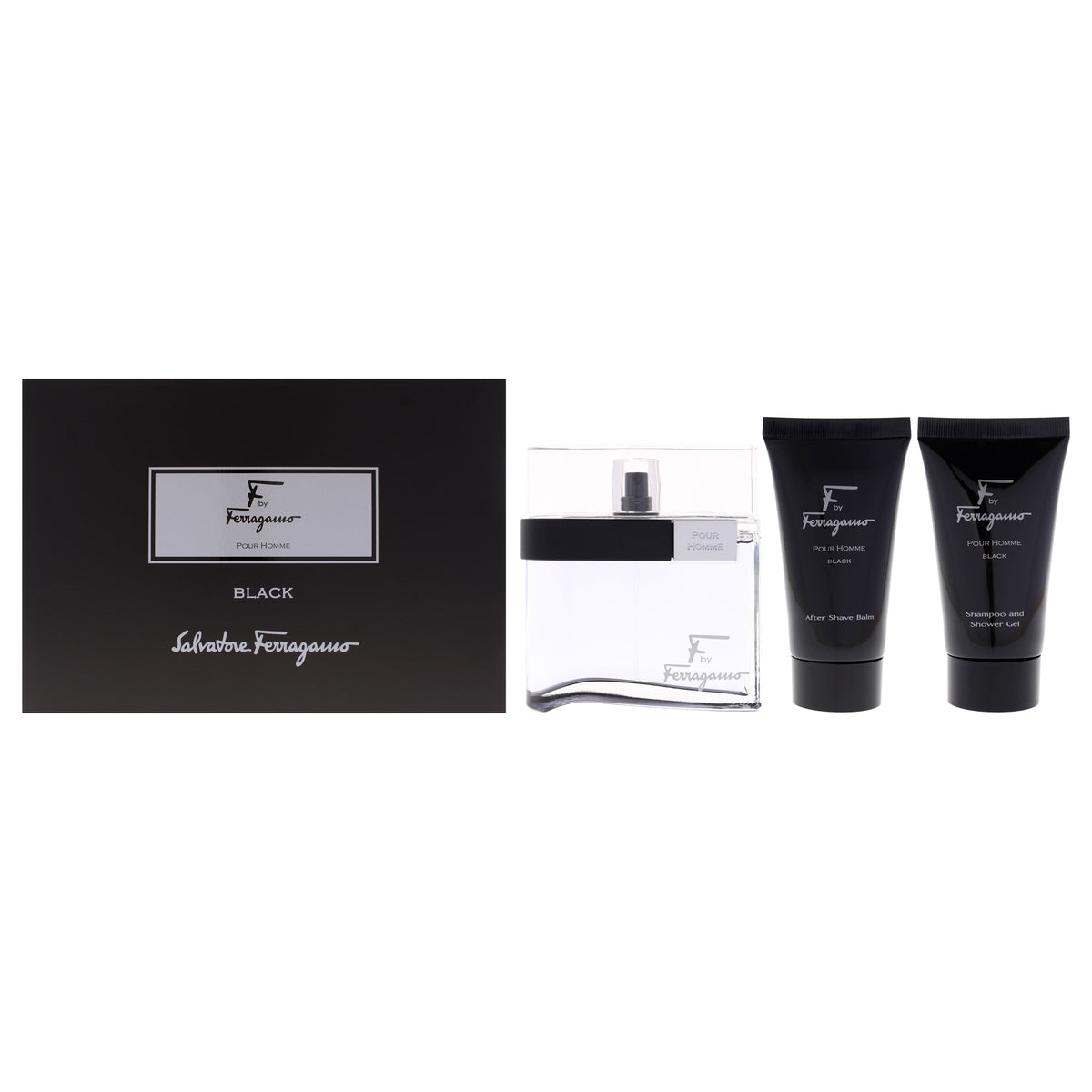 Salvatore Ferragamo F Black Men's Personal Fragrance Sets 3.4 FL OZ | 100 ML