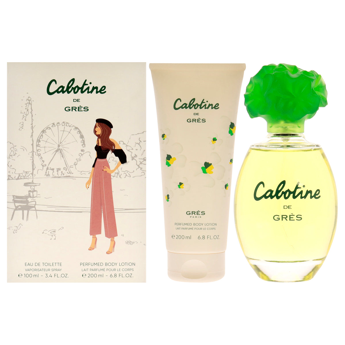 Parfums Gres Cabotine Women's Personal Fragrance Sets 3.4 FL OZ | 100 ML