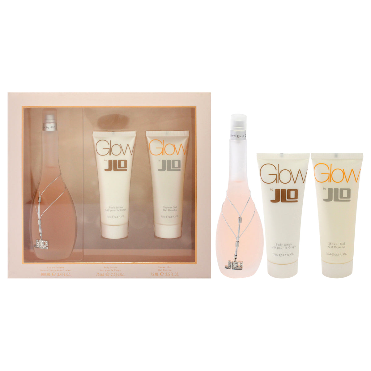 Jennifer Lopez Glow Women's Personal Fragrance Sets 3.4 FL OZ | 100 ML