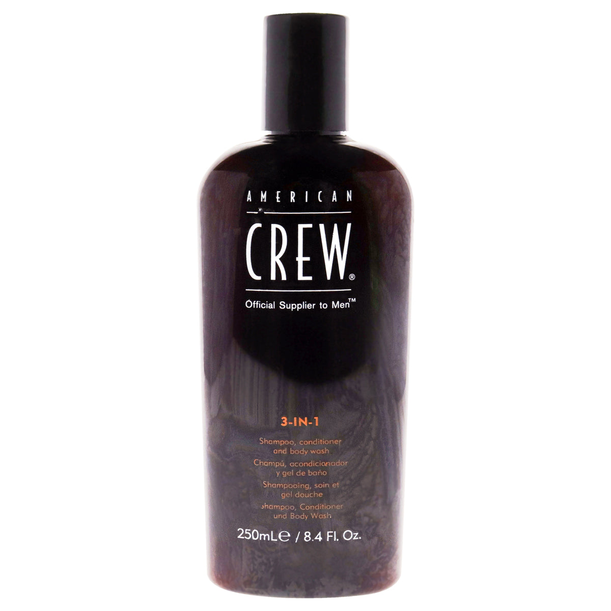 American Crew 3-In-1 Shampoo, Conditioner & Body Wash Men's 3-in-1 Shampoo, Conditioner & Body Wash 8.4 FL OZ | 250 ML