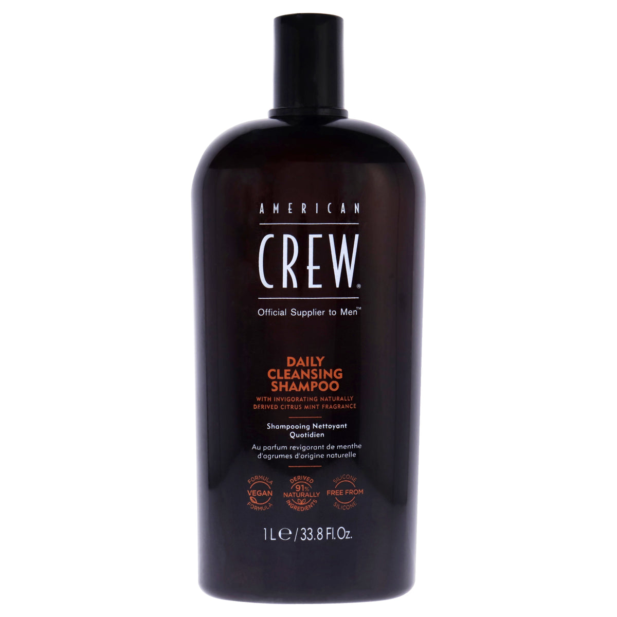 American Crew Daily Cleansing Shampoo Men's Shampoos 33.8 FL OZ | 1000 ML