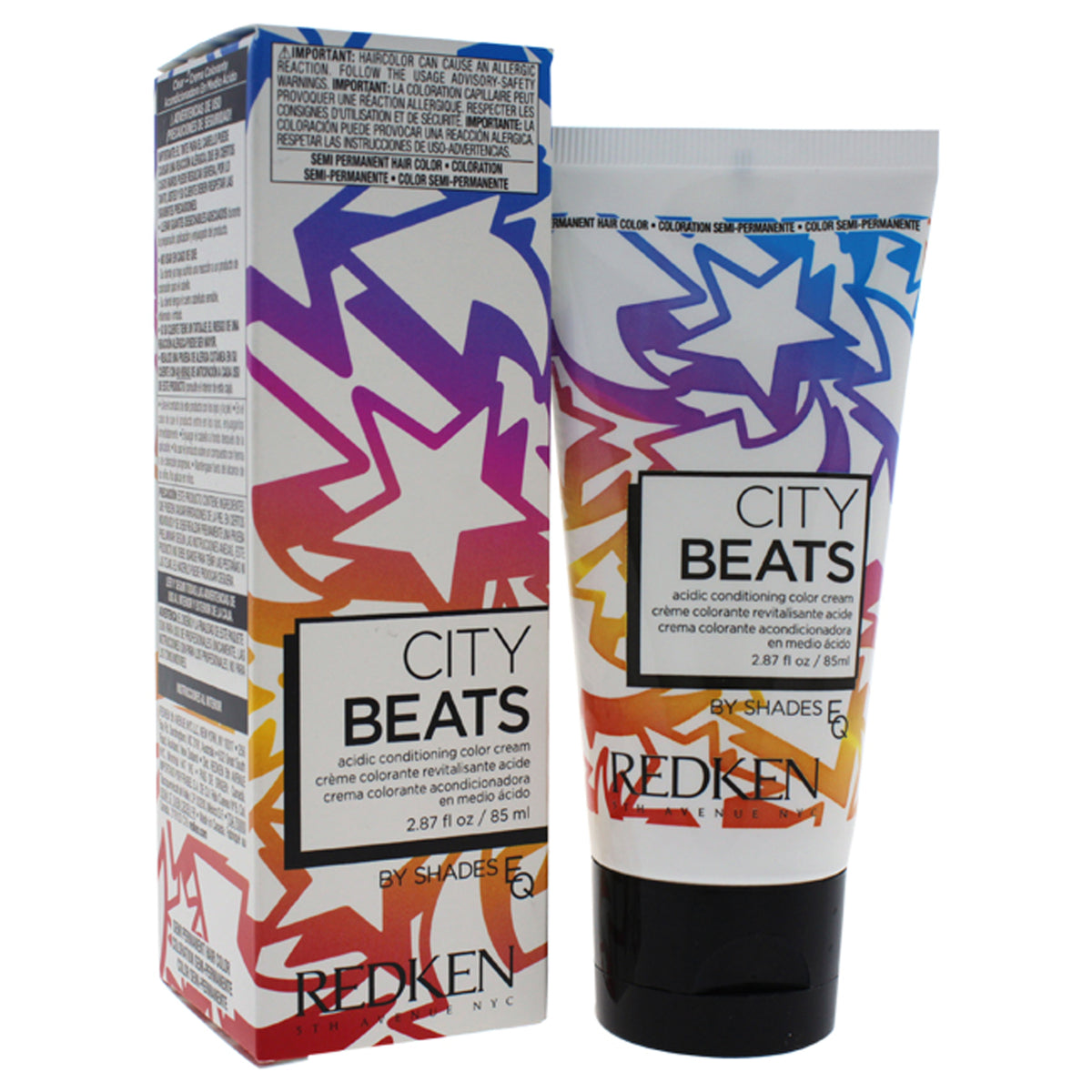 Redken City Beats By Shades EQ - Clear Unisex Color Dye 2.87 FL OZ | 85 ML