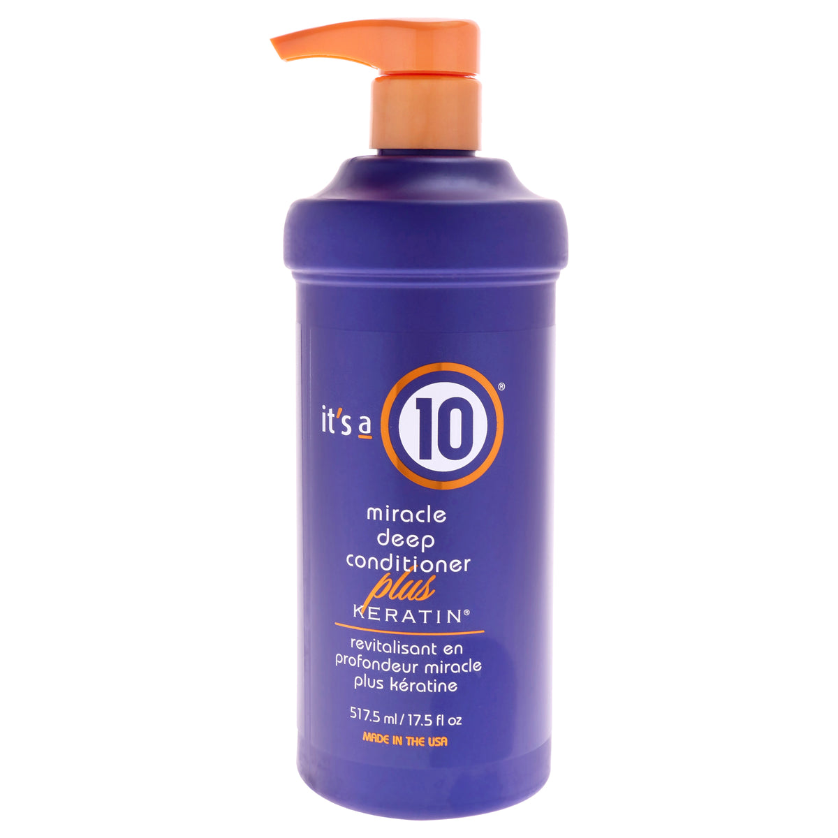 Its A 10 Miracle Deep Conditioner Plus Keratin Unisex Conditioners 17.5 FL OZ | 517 ML