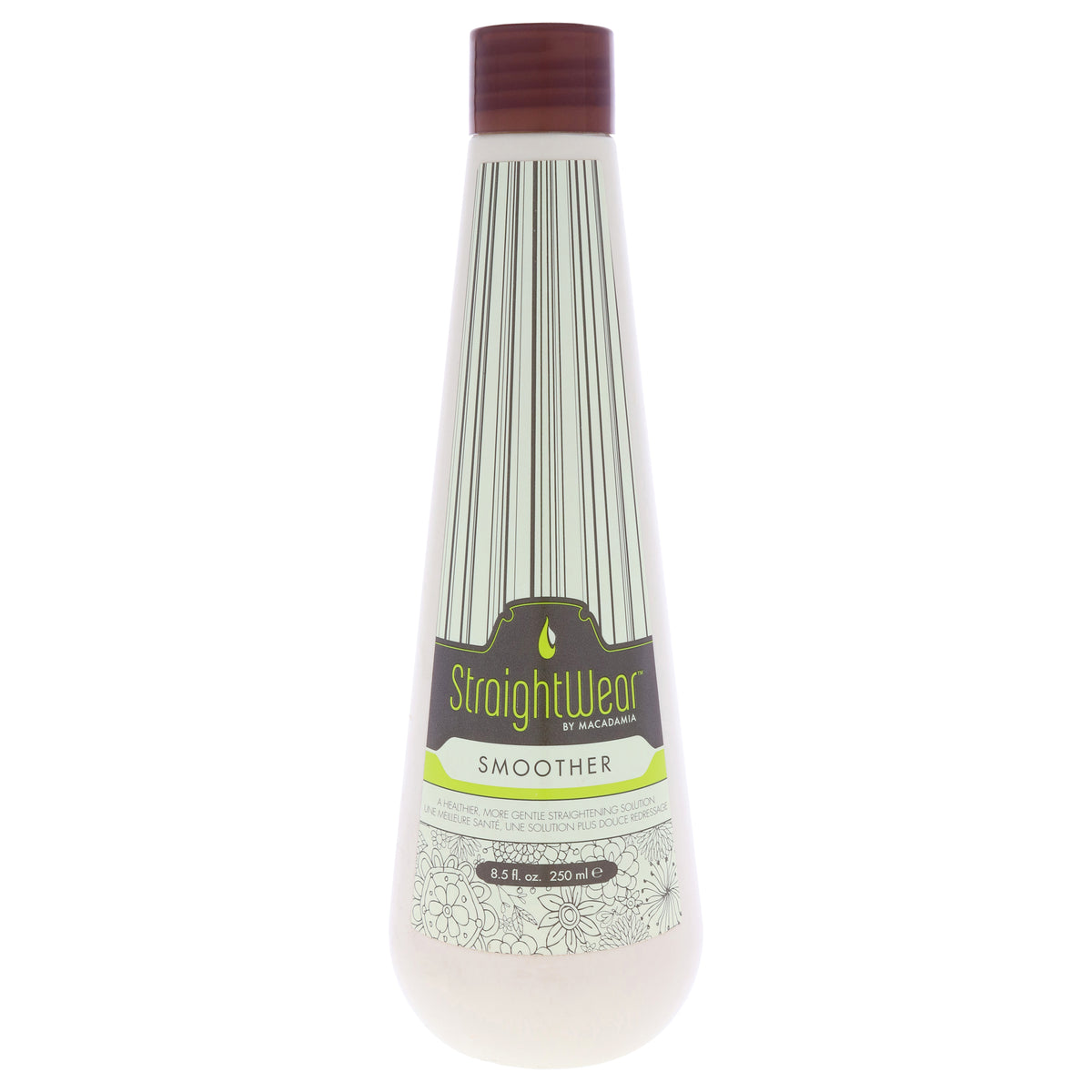 Macadamia Oil Straightwear Smoother Unisex Treatment Chemical Hair Straighteners 8.5 OZ | 251 ML