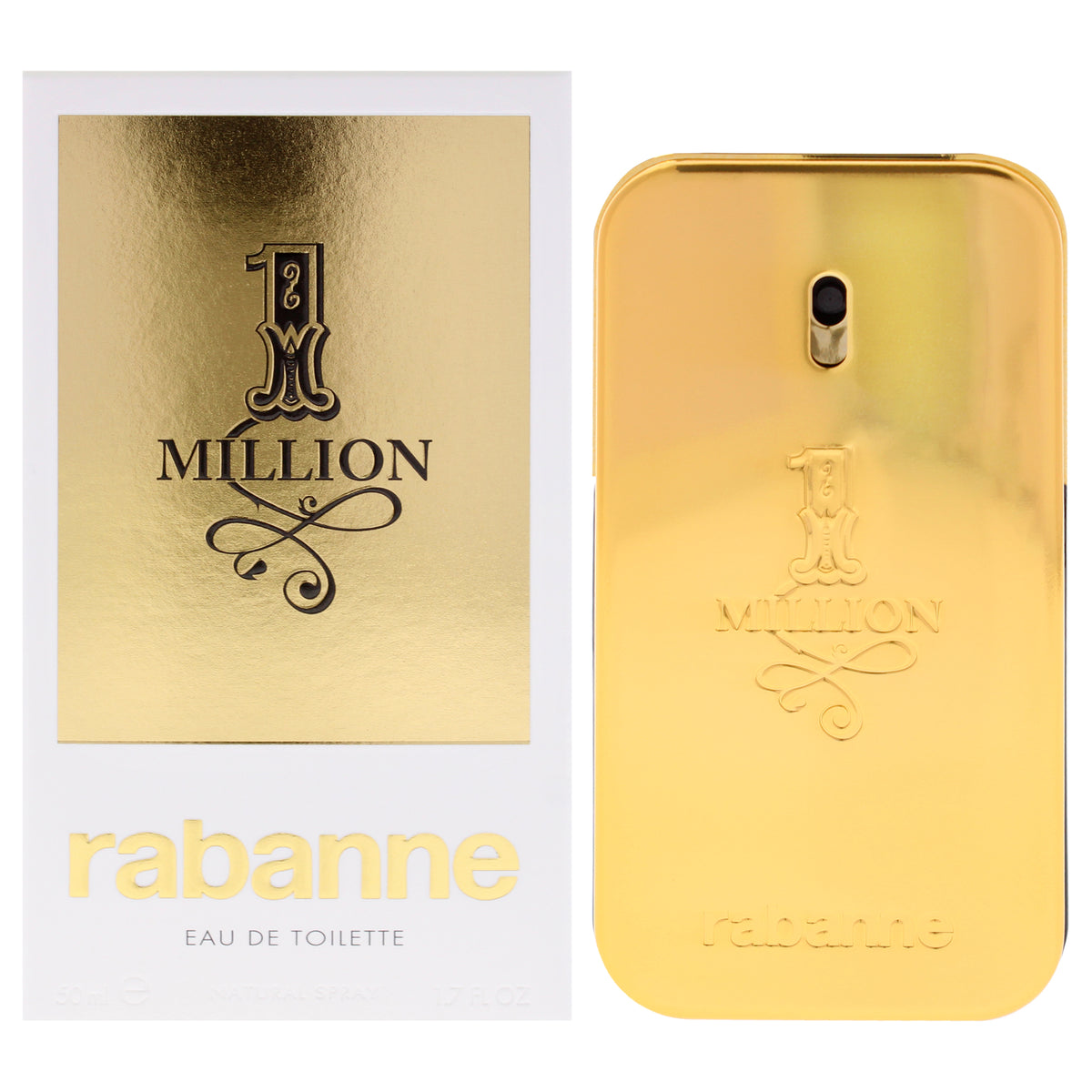 Paco Rabanne 1 Million Men's Eau De Toilette 1.7 FL OZ | 50 ML