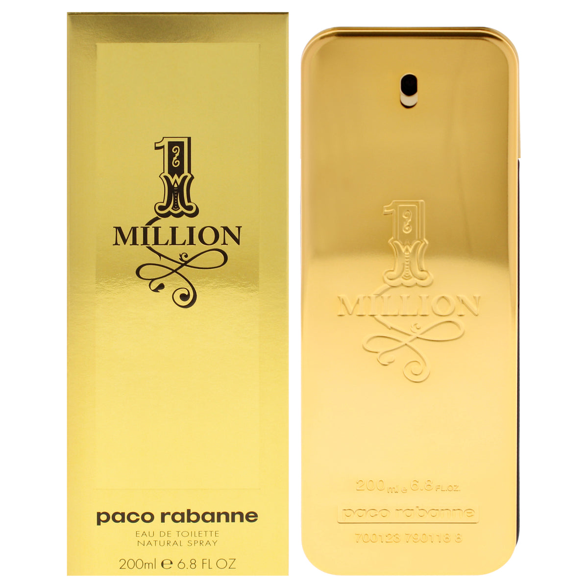 Paco Rabanne 1 Million Men's Eau De Toilette 6.8 FL OZ | 200 ML