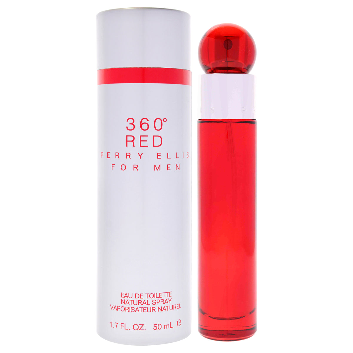 Perry Ellis 360 Red for Men's Eau de Toilette 1.7 FL OZ | 50 ML
