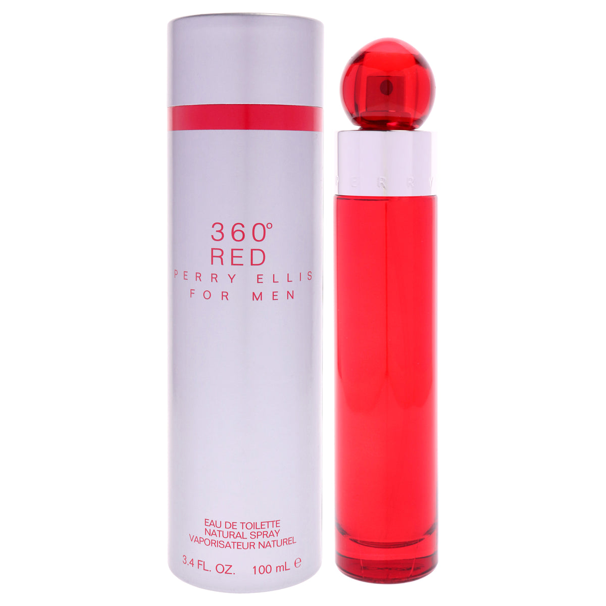 Perry Ellis 360 Red Men's Eau de Toilette 3.4 FL OZ | 100 ML