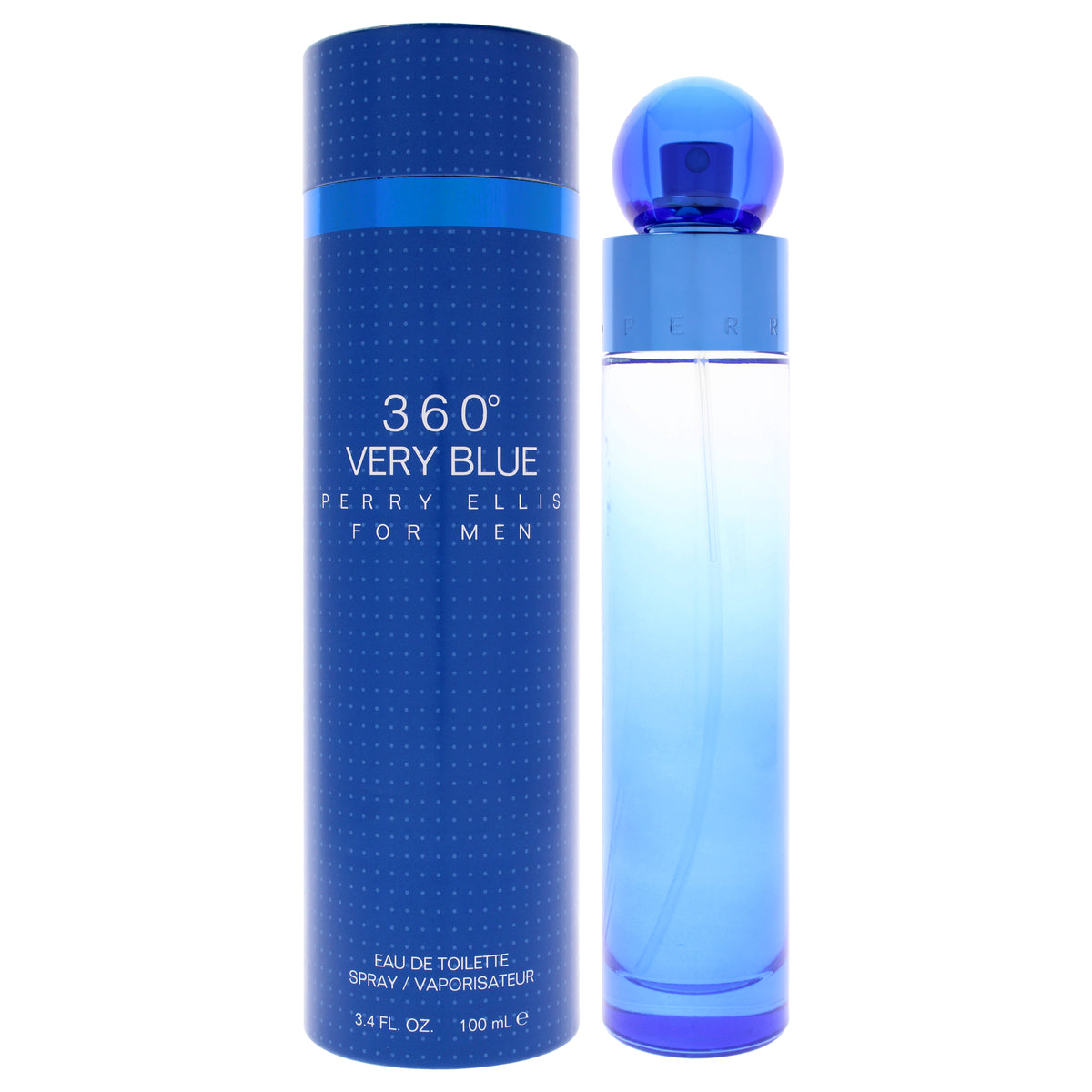 Perry Ellis 360 Very Blue Men's Eau de Toilette 3.4 FL OZ | 100 ML
