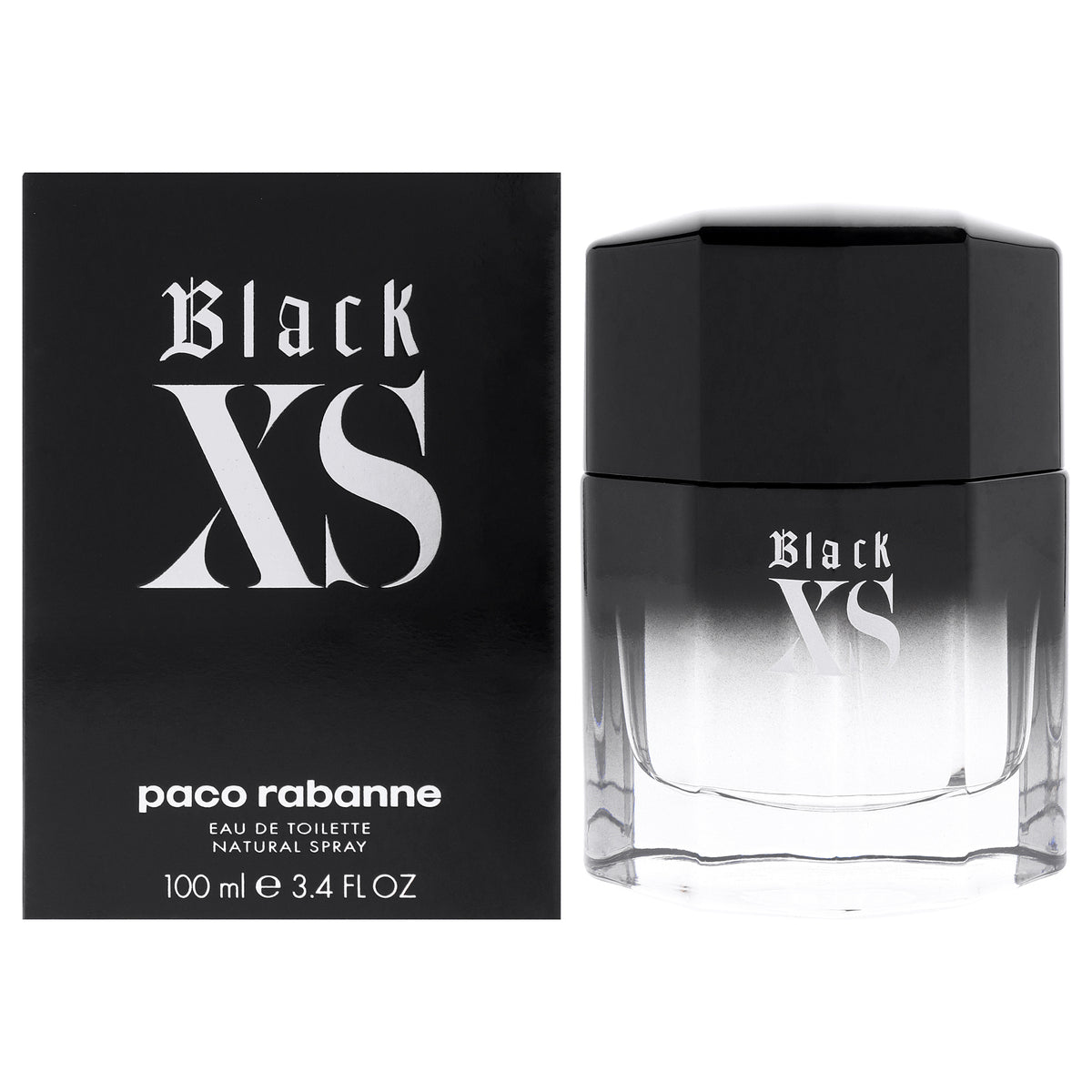 Paco Rabanne Black XS for Men's Eau de Toilette 3.4 FL OZ | 100 ML