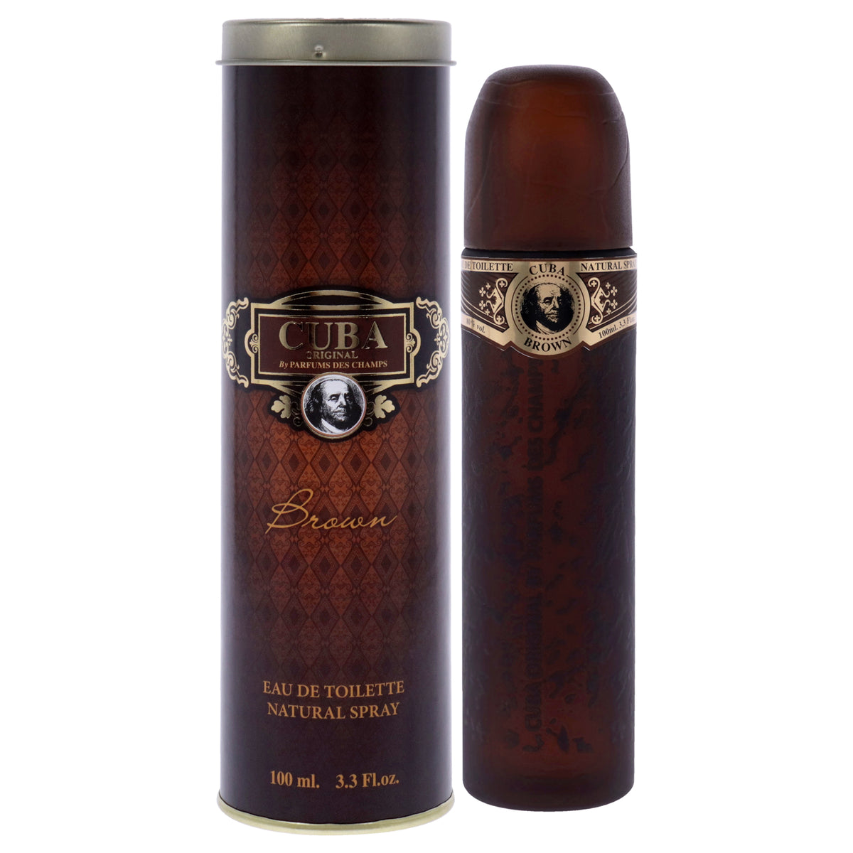 Cuba Cuba Brown Men's Eau de Toilette 3.3 FL OZ | 100 ML