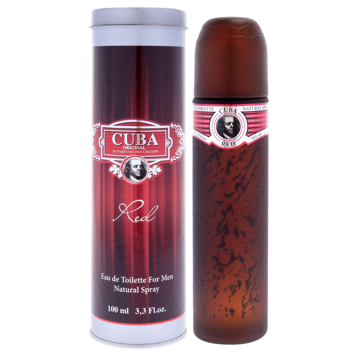 Cuba Cuba Red for Men's Eau de Toilette 3.3 FL OZ | 100 ML
