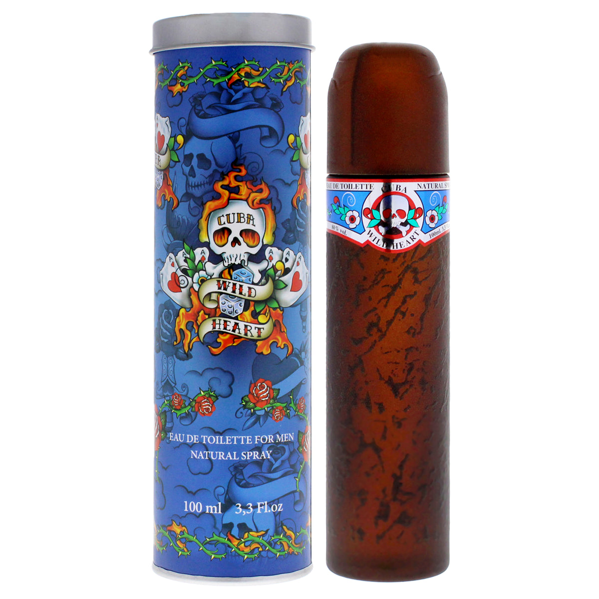 Cuba Wild Heart Men's Eau de Toilette 3.3 FL OZ | 100 ML