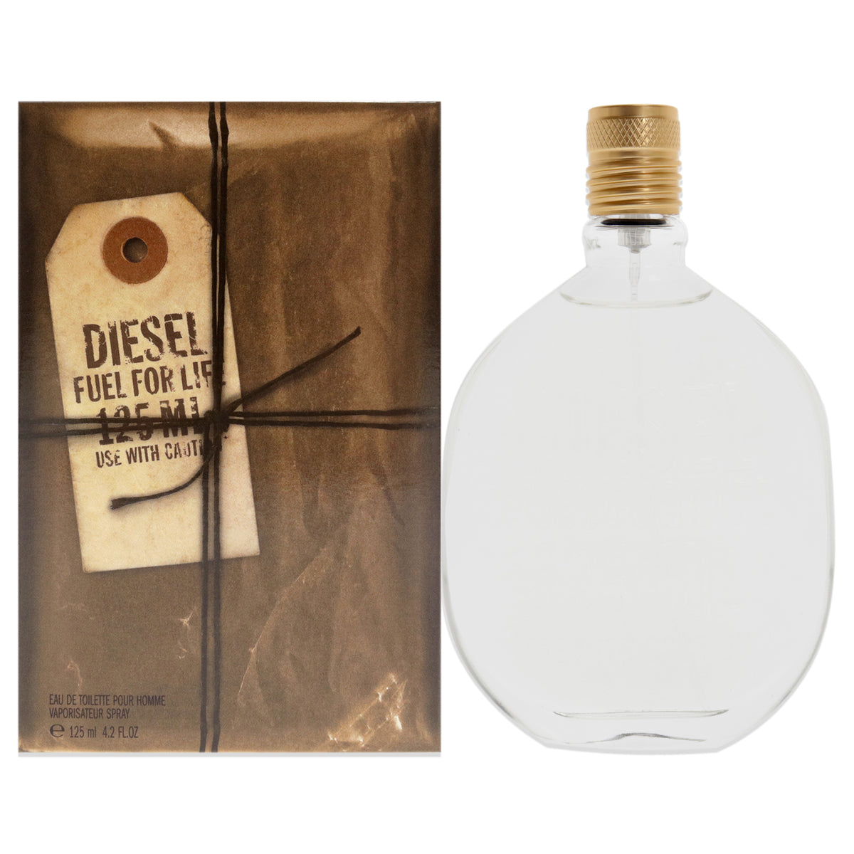 Diesel Fuel For Life Pour Homme Men's Eau de Toilette 4.2 FL OZ | 124 ML