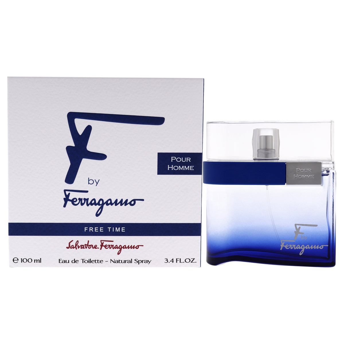 Salvatore Ferragamo F by Ferragamo Free Time Men's Eau de Toilette 3.4 FL OZ | 100 ML