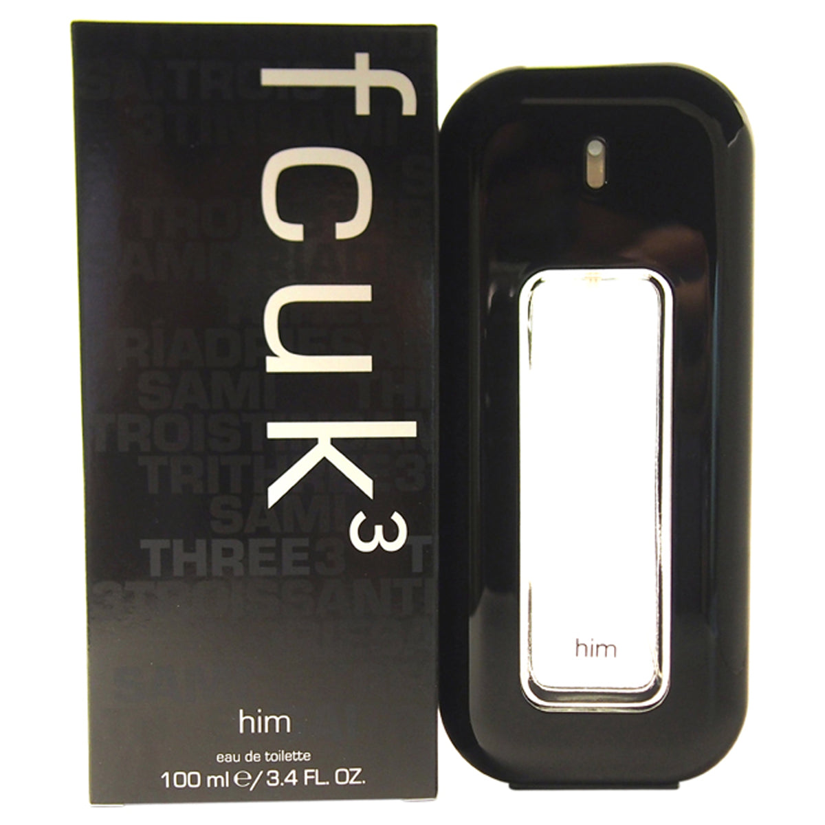 French Connection Fcuk 3 Men's Eau De Toilette 3.4 FL OZ | 100 ML