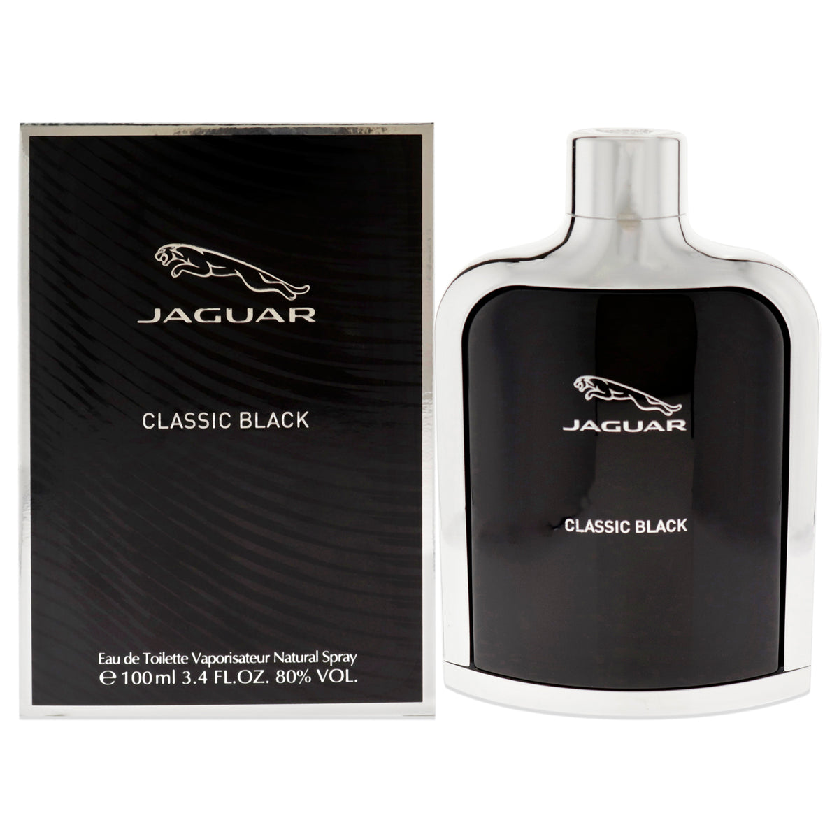 Jaguar Classic Black Men's Eau de Toilette 3.4 FL OZ | 100 ML
