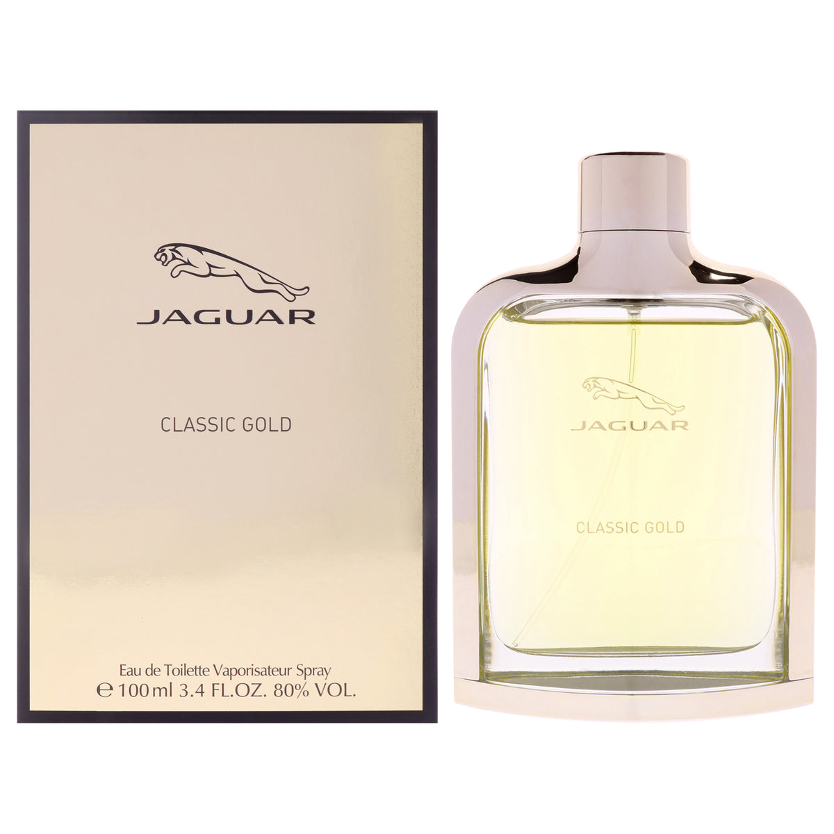 Jaguar Classic Gold Men's Eau de Toilette 3.4 FL OZ | 100 ML