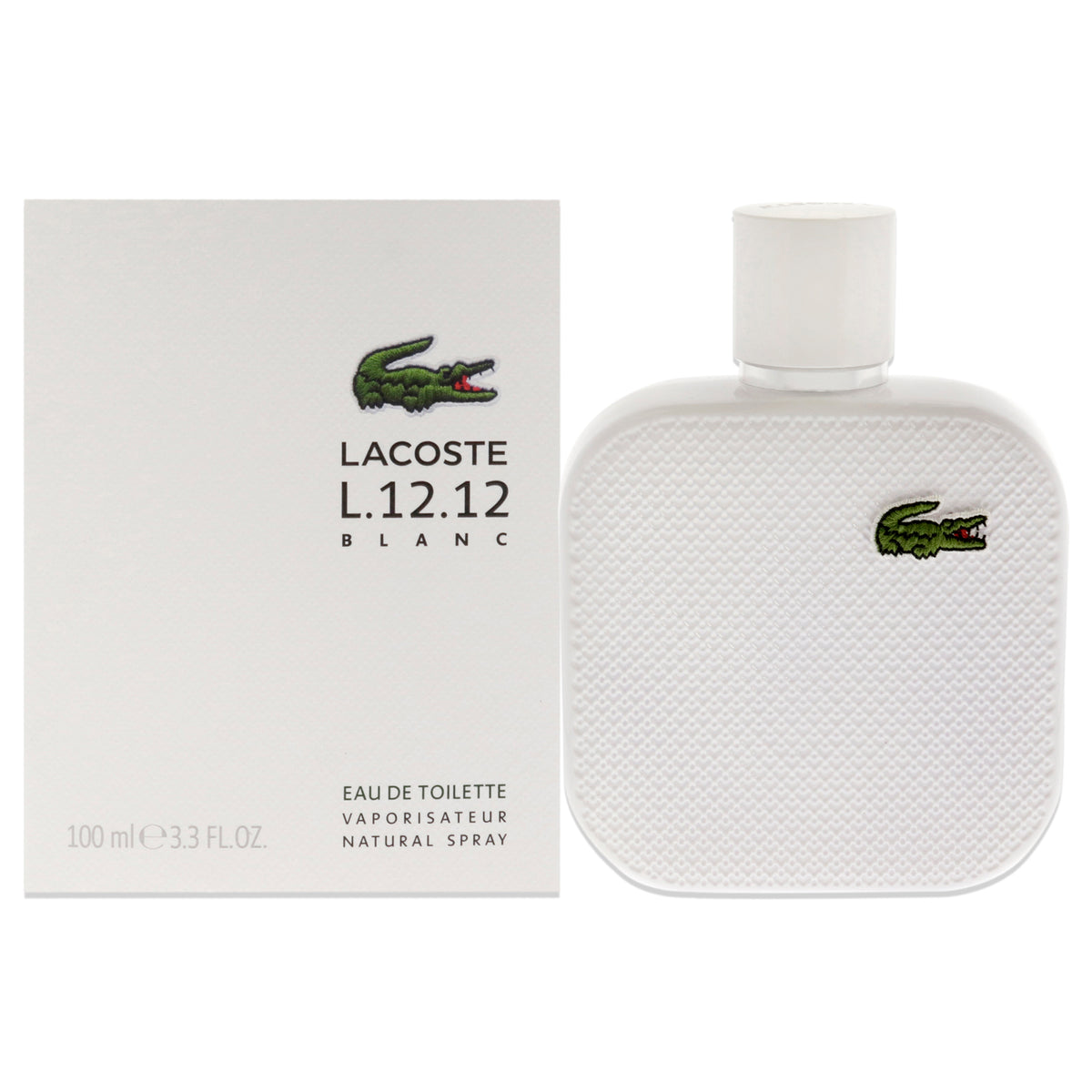 Lacoste Eau De Lacoste L.12.12 Blanc Men's Eau de Toilette 3.3 FL OZ | 100 ML