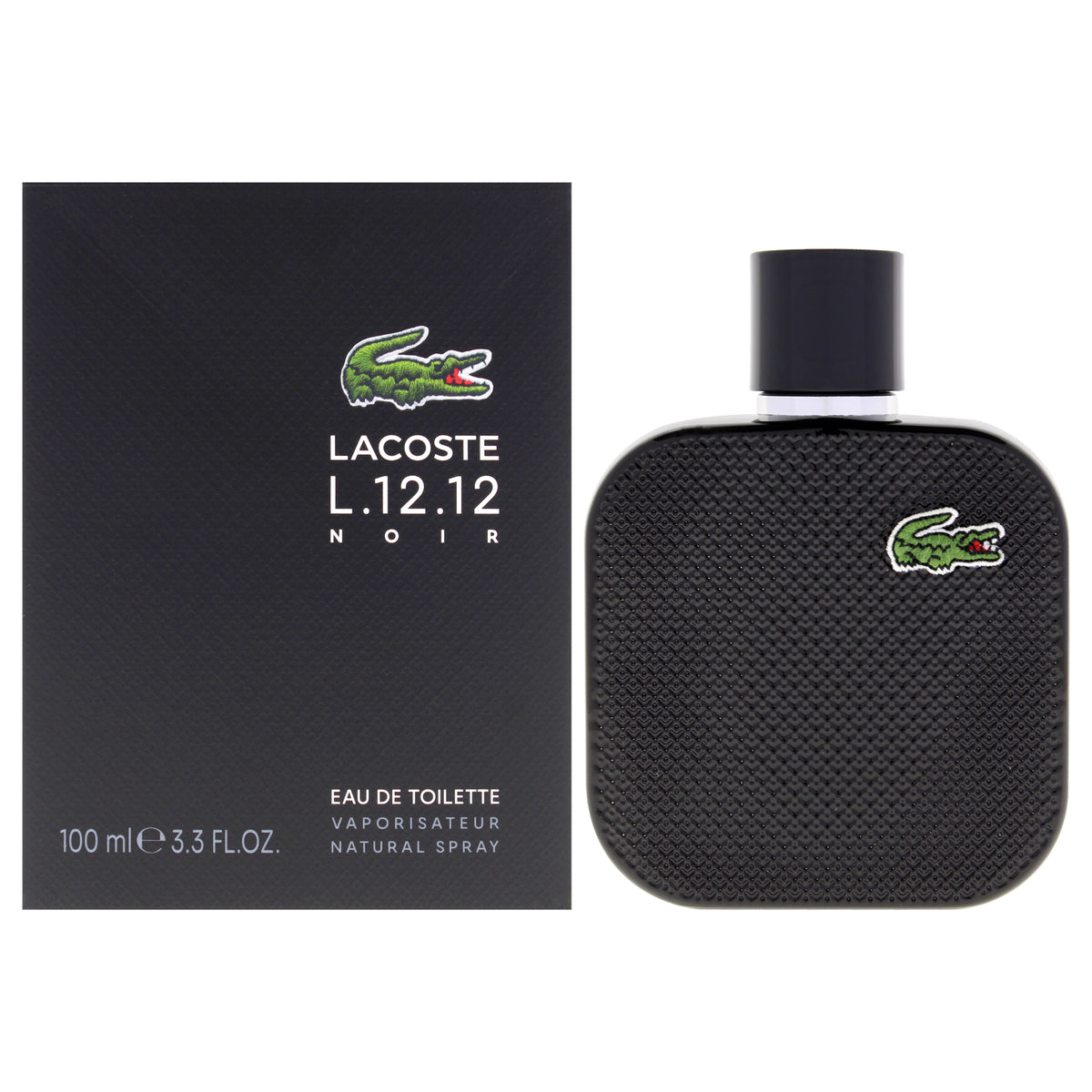 Lacoste Eau De Lacoste L.12.12 Noir Men's Eau de Toilette 3.3 FL OZ | 100 ML