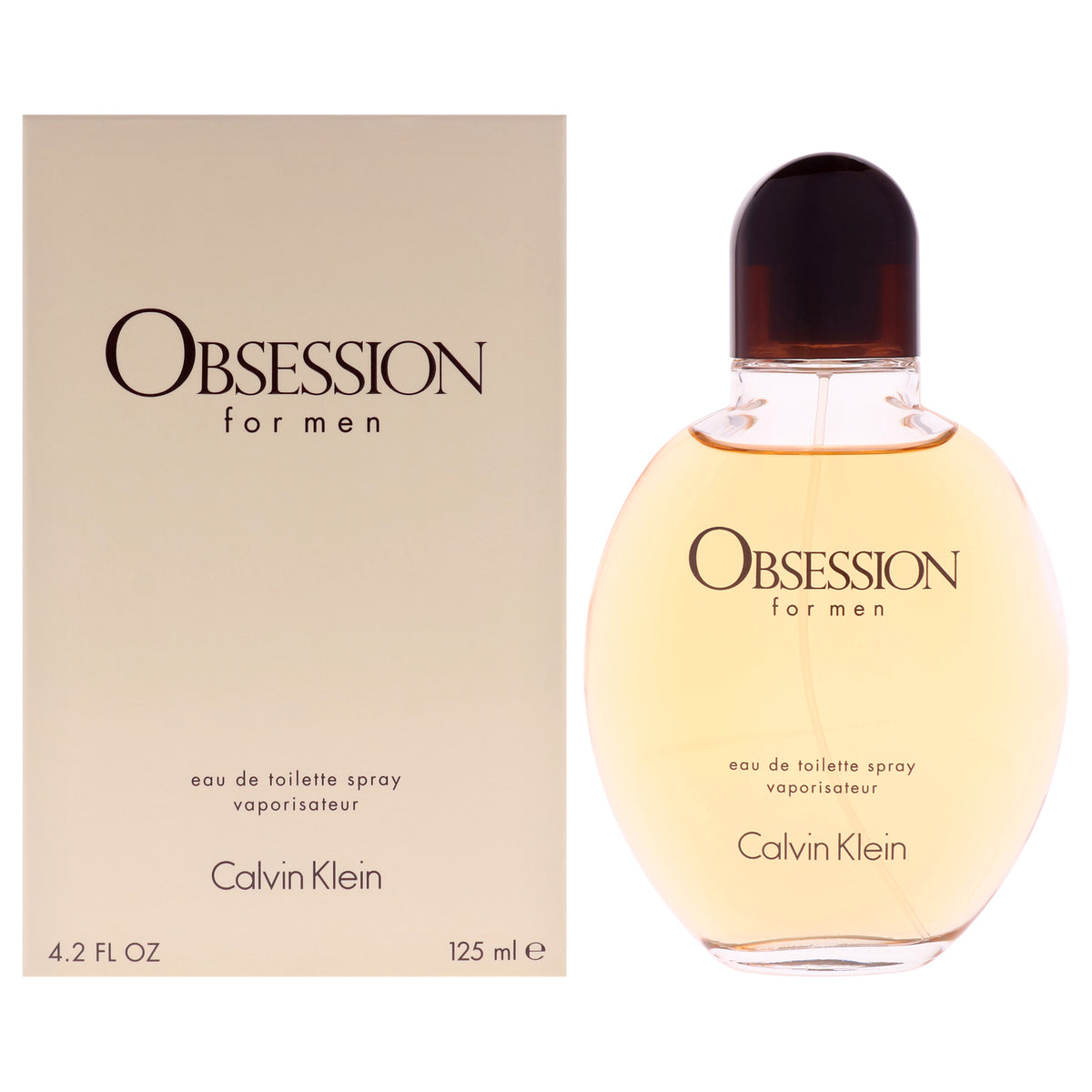 Calvin Klein Obsession Men's Eau de Toilette 4.2 FL OZ | 125 ML
