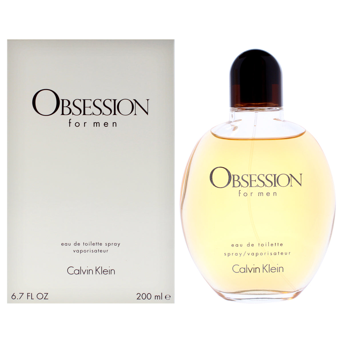 Calvin Klein Obsession for Men's Eau de Toilette 6.7 FL OZ | 200 ML