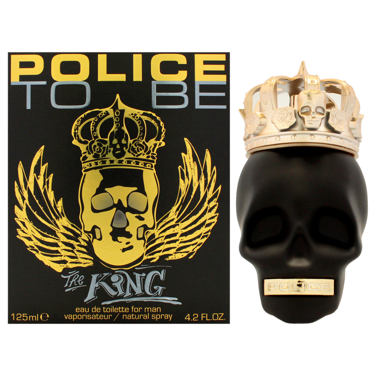 Police To Be The King Men's Eau de Toilette 4.2 FL OZ | 125 ML