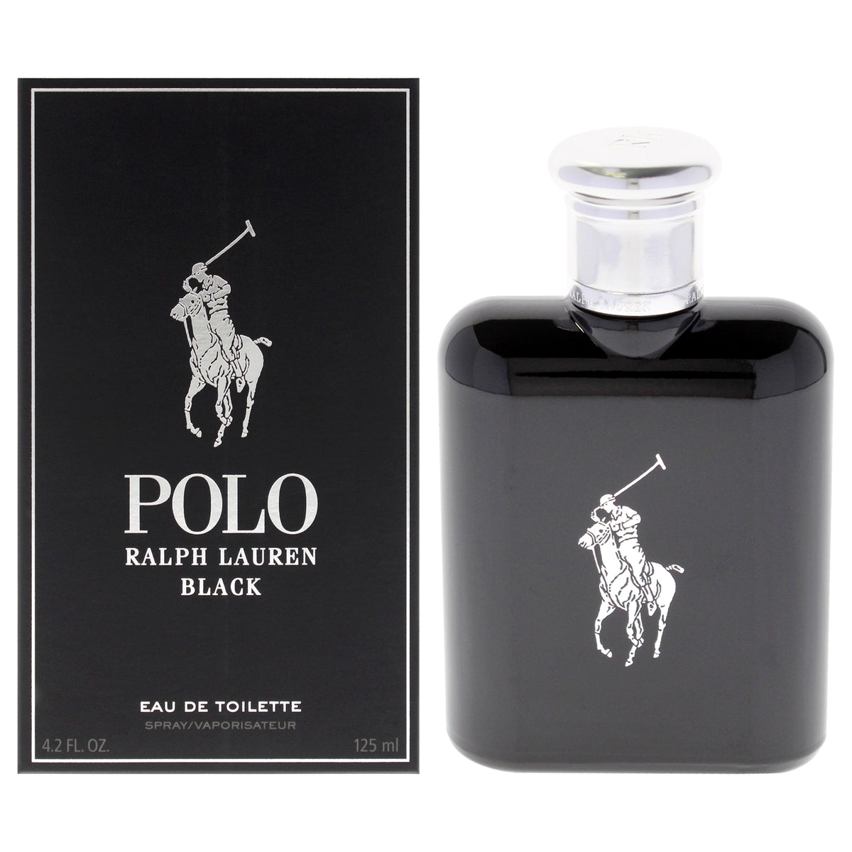 Ralph Lauren Polo Black Men's Eau de Toilette 4.2 FL OZ | 125 ML