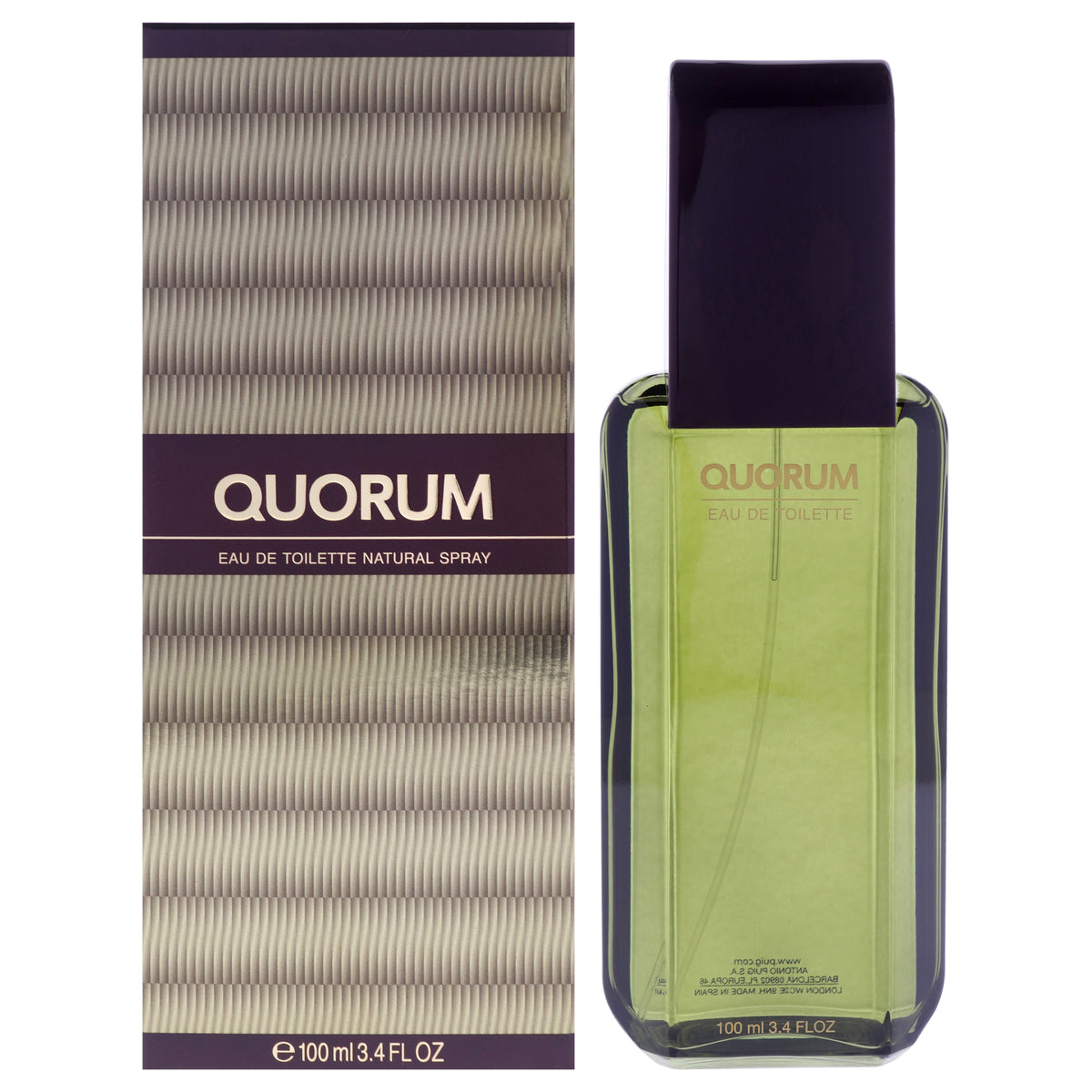 Antonio Puig Quorum Men's Eau de Toilette 3.4 FL OZ | 100 ML