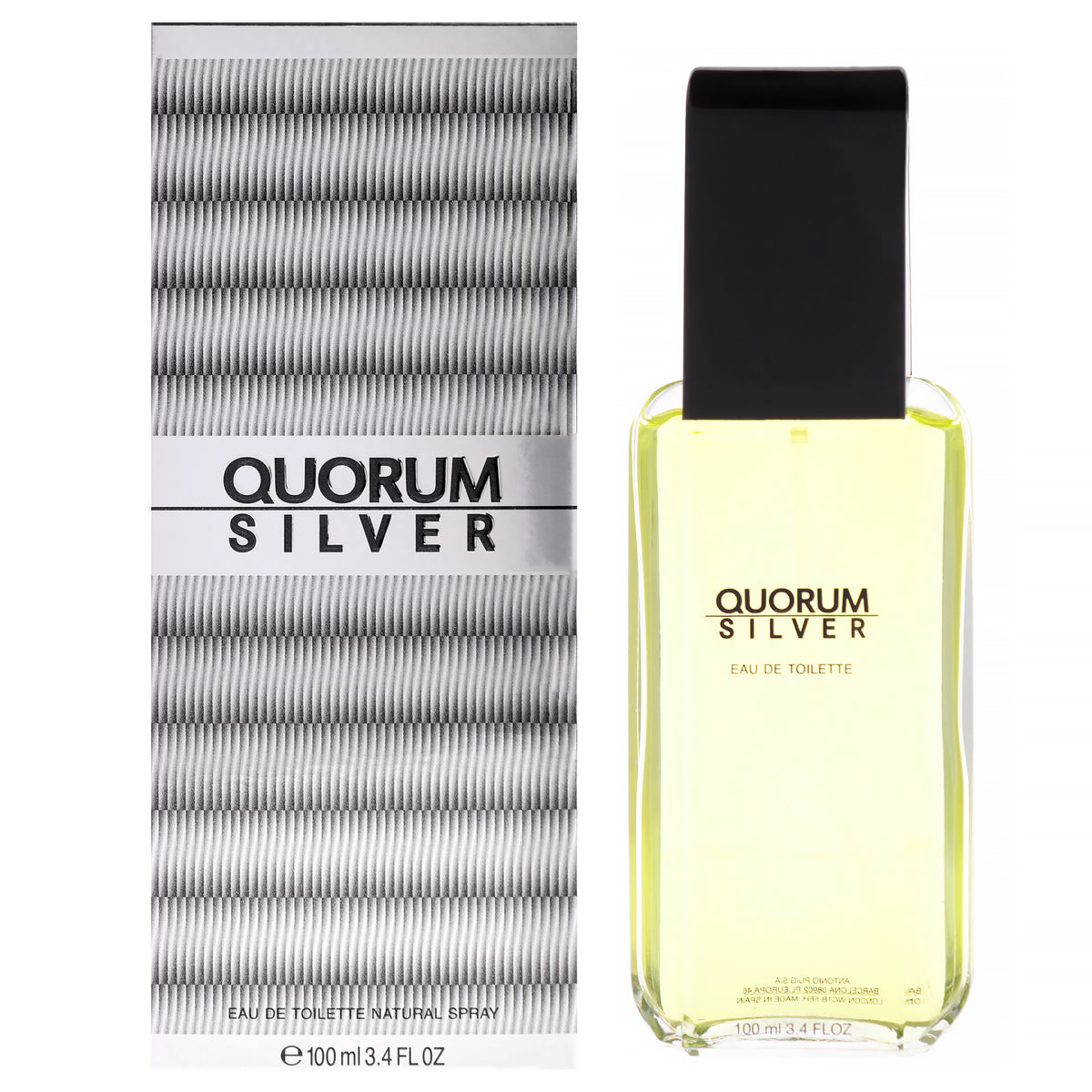 Antonio Puig Quorum Silver Men's Eau de Toilette 3.4 FL OZ | 100 ML