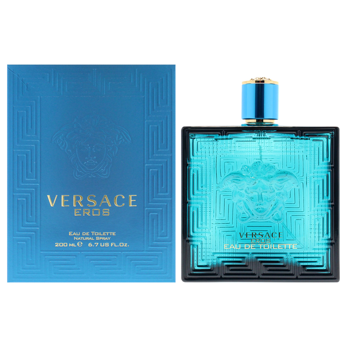 Versace Eros Men's Eau de Toilette 6.7 FL OZ | 200 ML