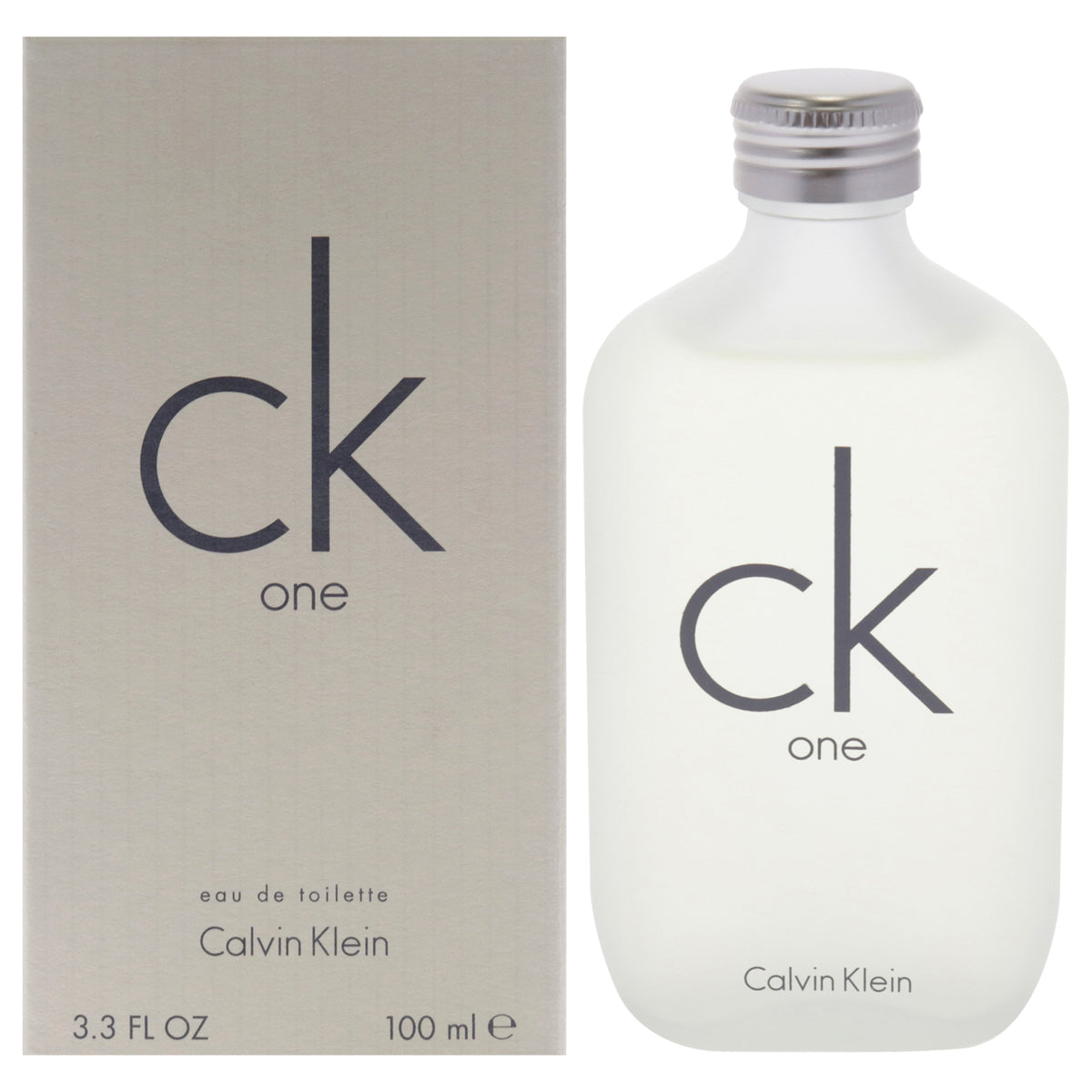 Calvin Klein CK One Unisex Eau de Toilette 3.3 FL OZ | 100 ML