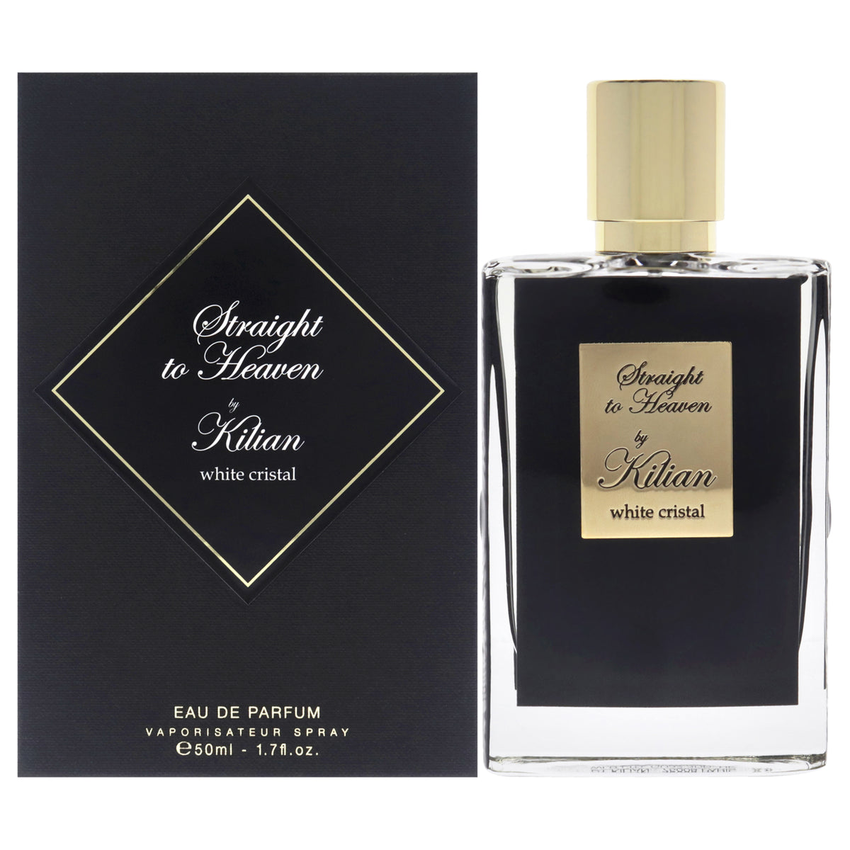 Kilian Straight to Heaven White Cristal Unisex Eau De Parfum (Refillable) 1.7 FL OZ | 50 ML
