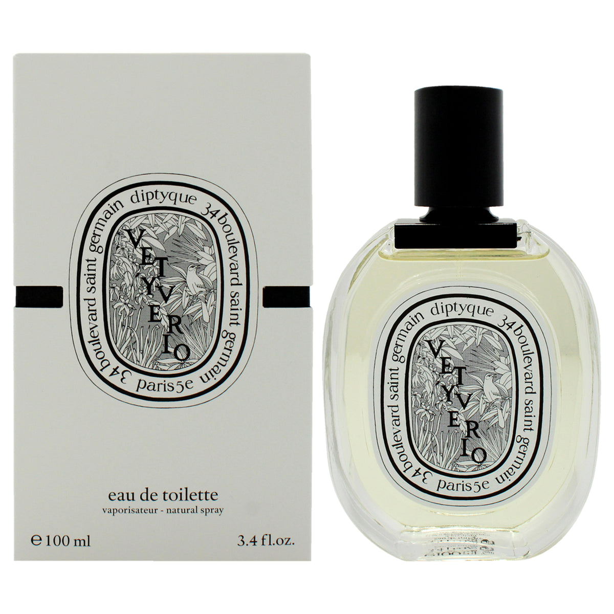Diptyque Vetyverio Unisex Eau de Toilette 3.4 FL OZ | 100 ML