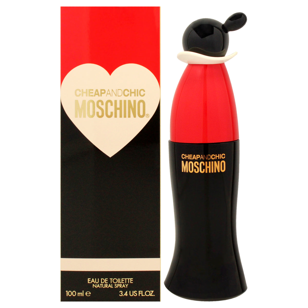 Moschino Cheap and Chic Women's Eau de Toilette 3.4 FL OZ | 100 ML