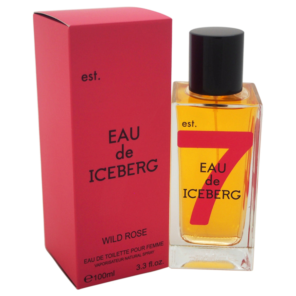 Iceberg Eau de Iceberg Wild Rose Women's Eau de Toilette 3.3 FL OZ | 100 ML